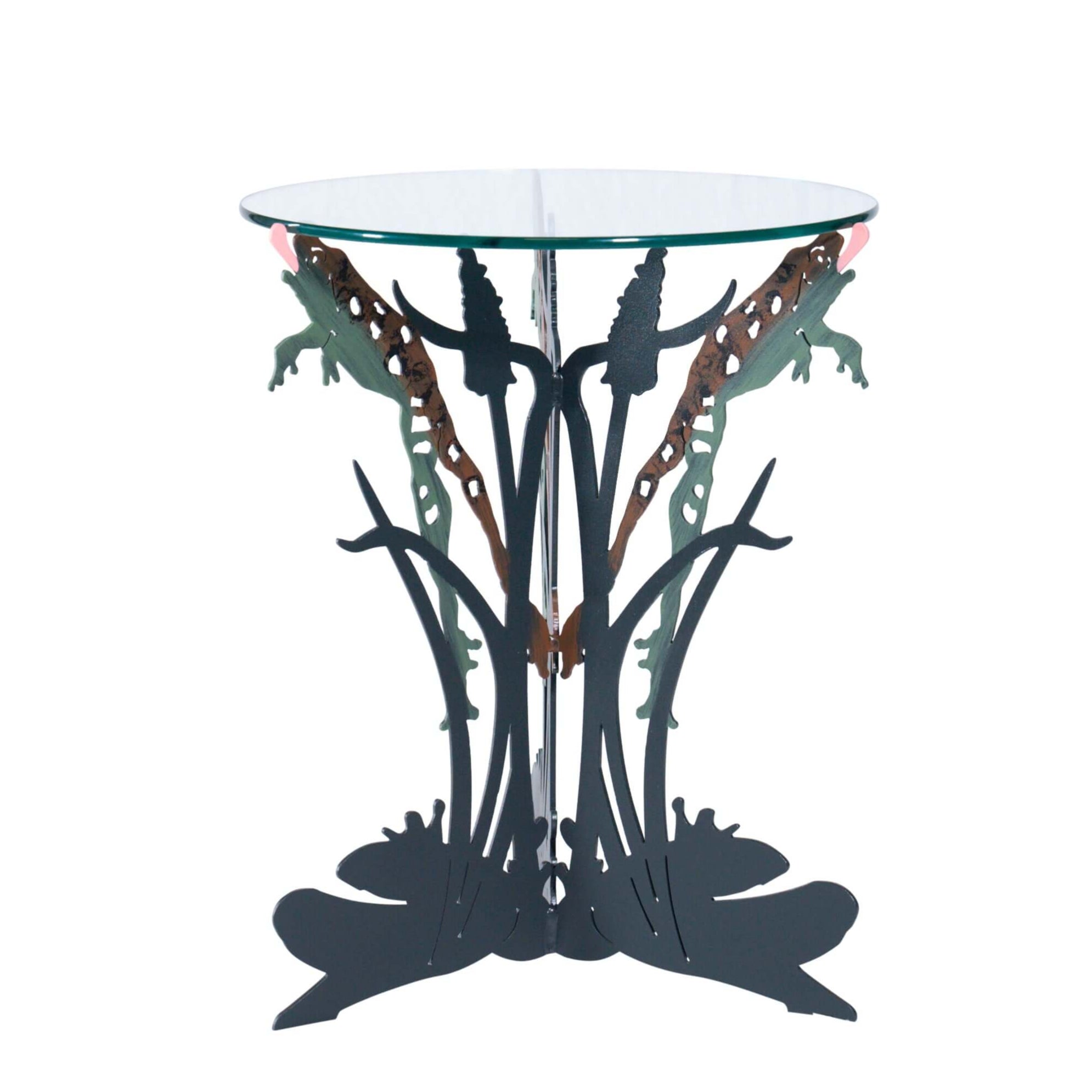 Jumping Frog Table - Metal Patio Tables - Cricket Forge