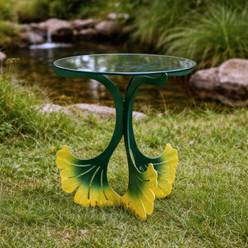 Three Graces Pedestal - Metal Patio Tables - Cricket Forge