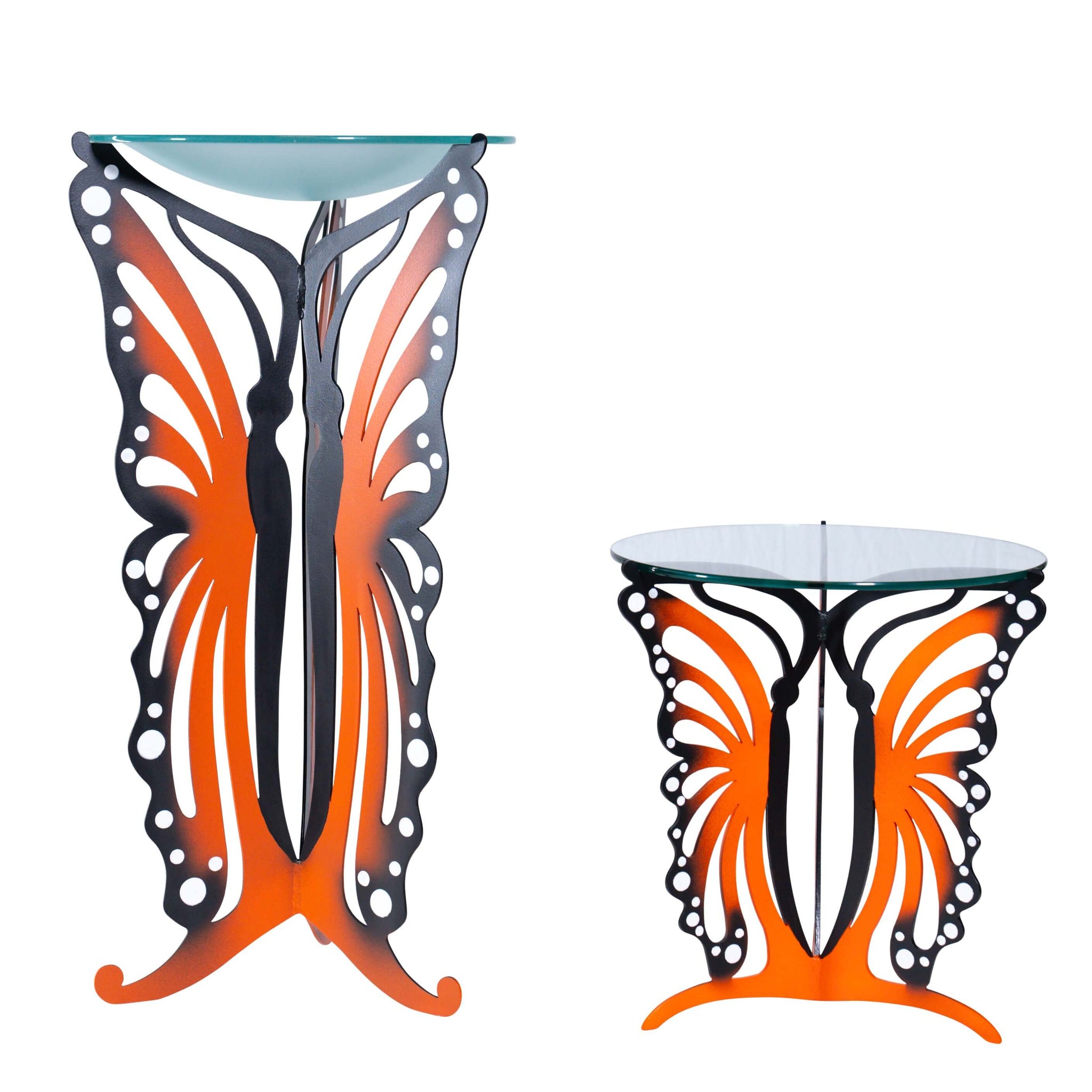 Butterfly Tables - Metal Outdoor Table - Cricket Forge
