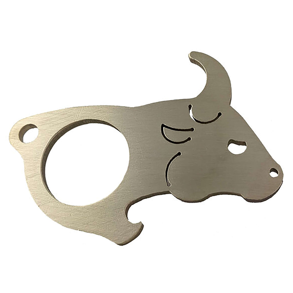 bull door pull and bottle opener